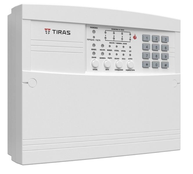 ППКП "Tiras-4 П" Прилад приймально-контрольний пожежний Тірас 24866 фото